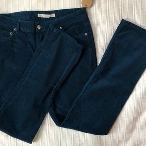 NWT Woolrich Corduroy Jeans Atlantic Blue Size 8